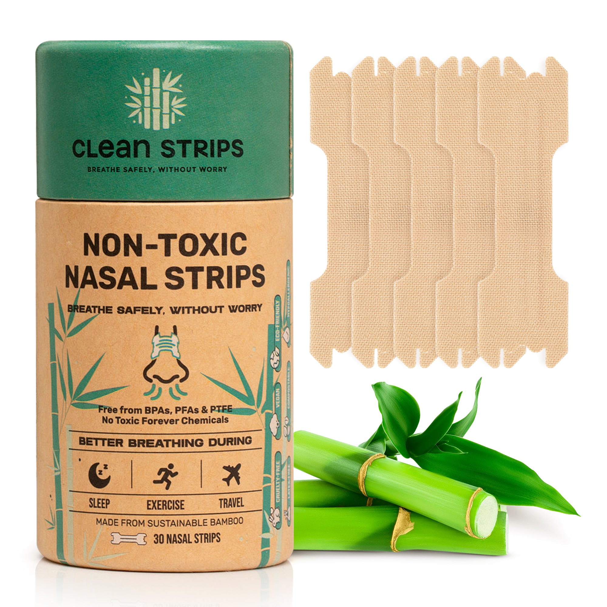Toxic-Free Nasal Strips