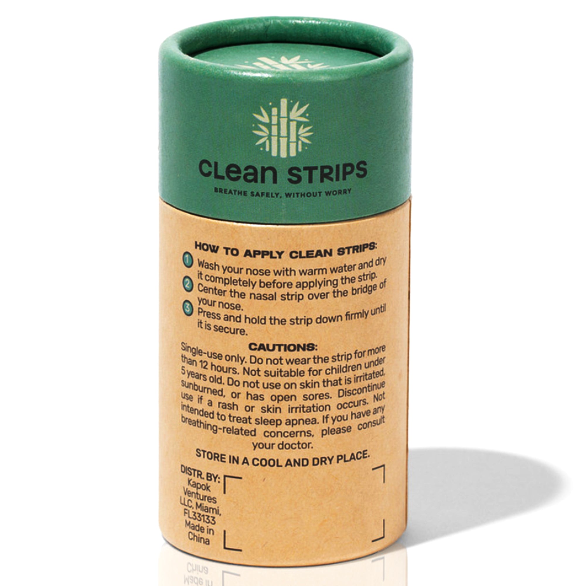Toxic-Free Nasal Strips